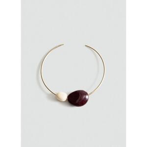 Rigid beaded choker
